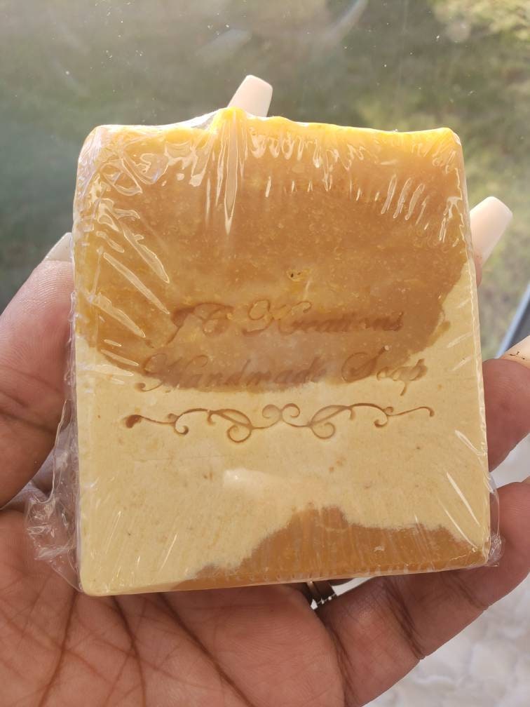Pumpkin-Woodsy Vegan Soap - Handmade Natural Bar
