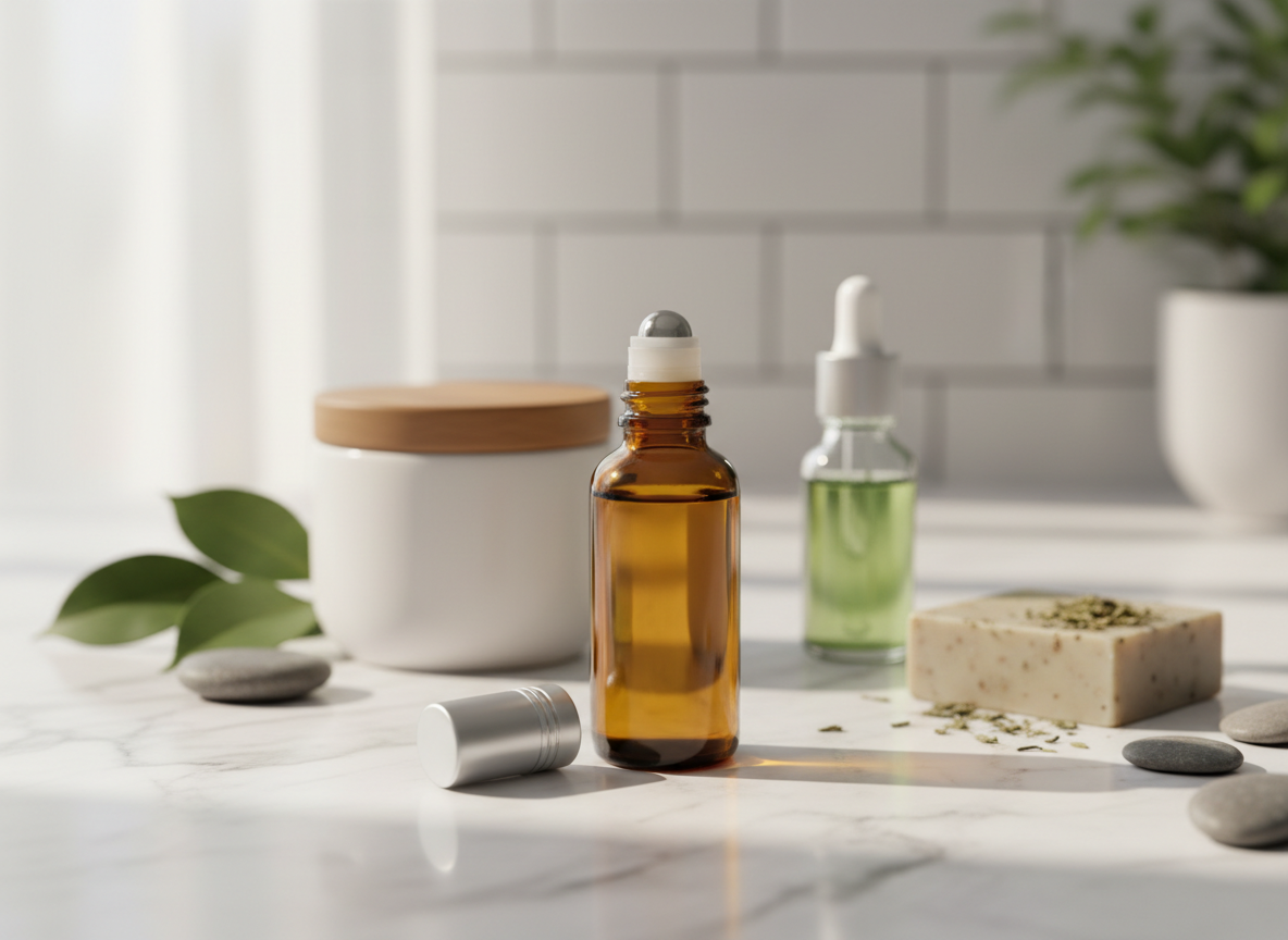 Pure Organic Castor Oil Eye Roll-On - 10mL