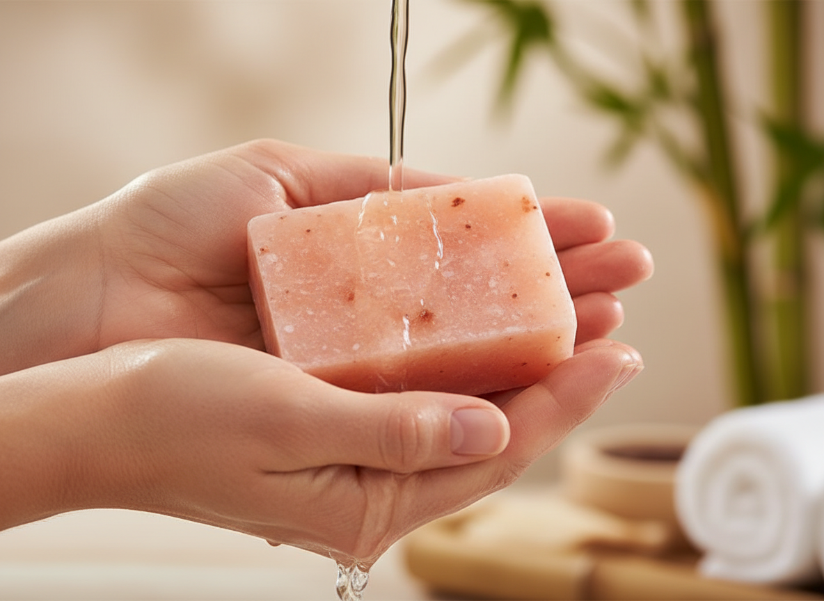 Himalayan Salt Body Soap Bar | Natural Exfoliating Bar Soap | Australian Made