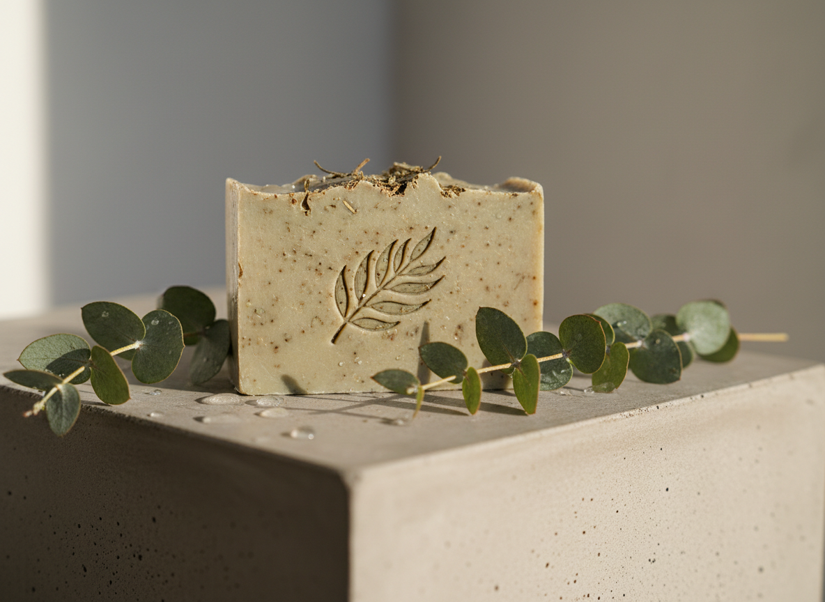 Organic Artisan Soap Bar - Eucalyptus & Tea Tree