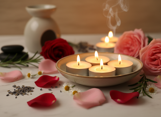Ritual Tea Light Candles - Freya | Love & Desire | Natural Soy Wax
